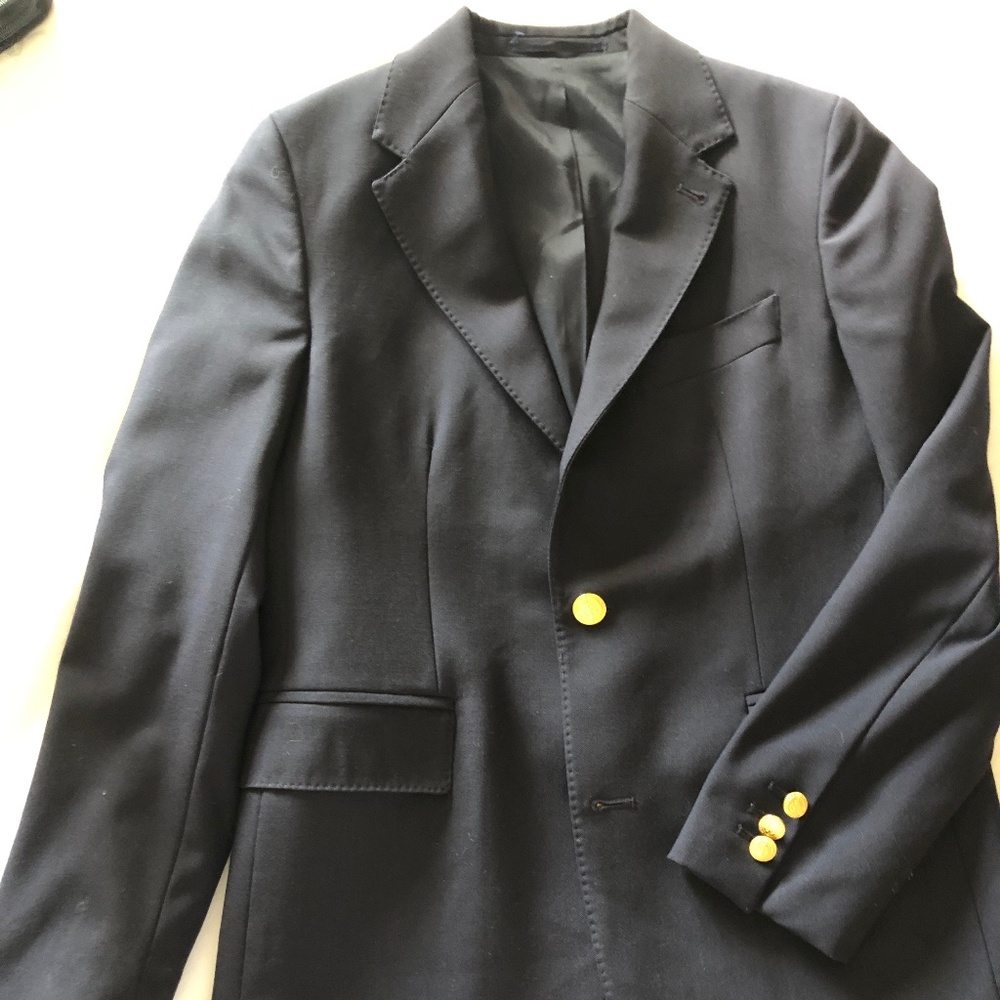 Vineyard vines Boys Navy Sport Coat